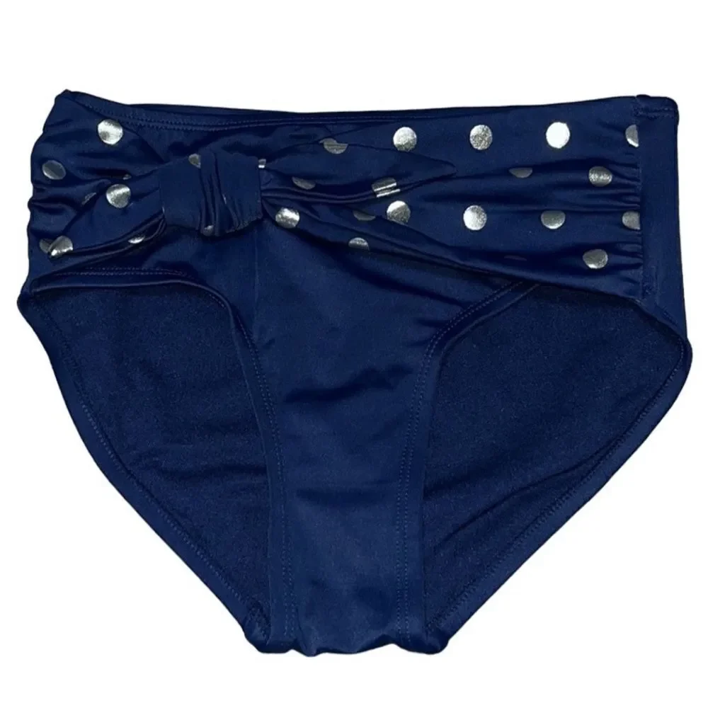 Justice Scalloped Asymmetrical Bikini Set